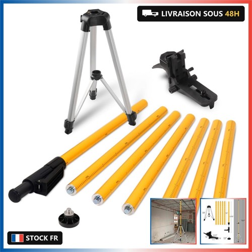 Pôle niveau laser - de, perche